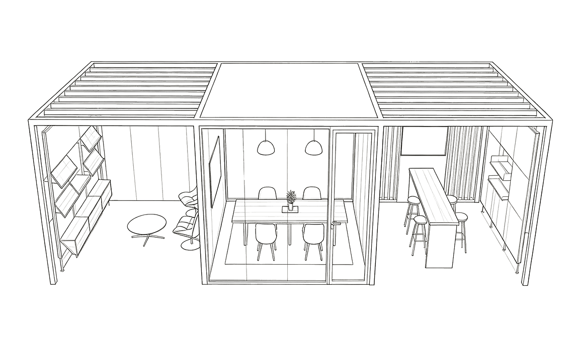 The DirftWall Cohelerator  Space System