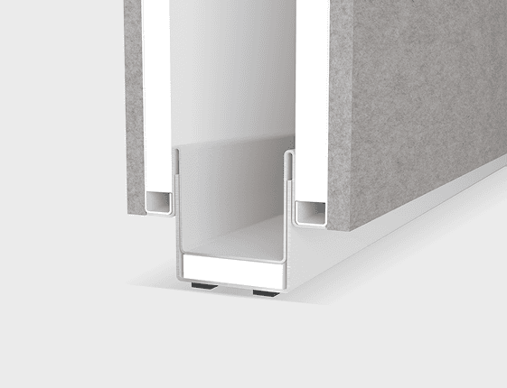 Solid Acoustic Partitions